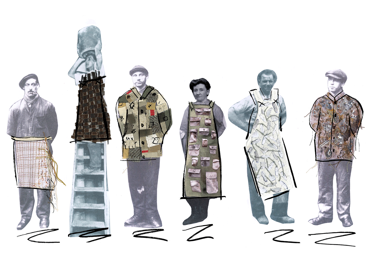final visualisations of workwear collection